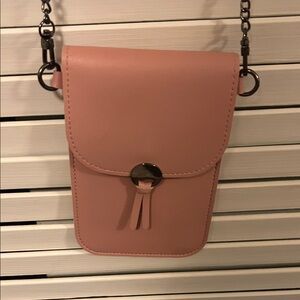Save the Girls Elegant Pink Phone Bag